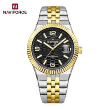 Cargar imagen en el visor de la galería, Naviforce Acero Calendario Ref NF9277