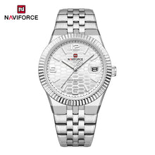 Cargar imagen en el visor de la galería, Naviforce Acero Calendario Ref NF9277