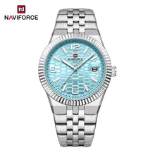 Cargar imagen en el visor de la galería, Naviforce Acero Calendario Ref NF9277