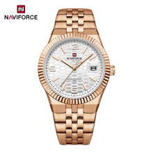 Cargar imagen en el visor de la galería, Naviforce Acero Calendario Ref NF9277
