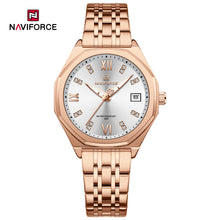 Cargar imagen en el visor de la galería, Naviforce Acero Calendario Ref NF5052