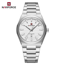 Cargar imagen en el visor de la galería, Naviforce Acero Calendario Ref NF9274