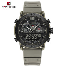 Cargar imagen en el visor de la galería, Naviforce Goma Doble Hora Ref NF6104