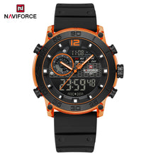 Cargar imagen en el visor de la galería, Naviforce Goma Doble Hora Ref NF6104
