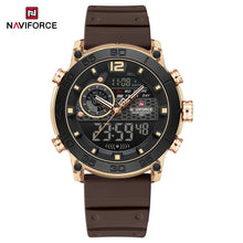 Cargar imagen en el visor de la galería, Naviforce Goma Doble Hora Ref NF6104