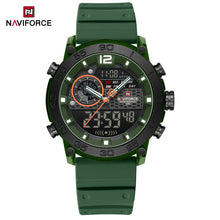 Cargar imagen en el visor de la galería, Naviforce Goma Doble Hora Ref NF6104