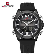 Cargar imagen en el visor de la galería, Naviforce Goma Doble Hora Ref NF9264
