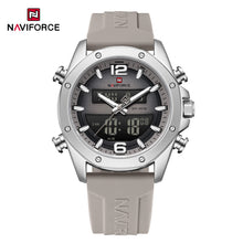Cargar imagen en el visor de la galería, Naviforce Goma Doble Hora Ref NF9264