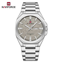 Cargar imagen en el visor de la galería, Naviforce Acero Calendario Ref NF9273