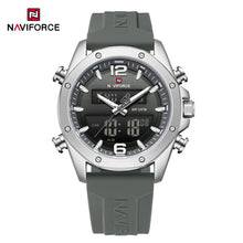 Cargar imagen en el visor de la galería, Naviforce Goma Doble Hora Ref NF9264