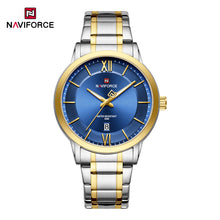 Cargar imagen en el visor de la galería, Naviforce Acero Calendario Ref NF9254