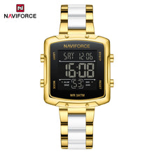 Cargar imagen en el visor de la galería, Naviforce Acero Digital Dama Ref NF5057