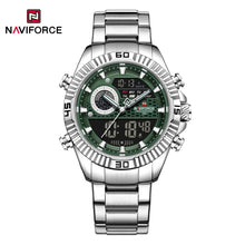 Cargar imagen en el visor de la galería, Naviforce Acero Doble Hora Ref NF9262S