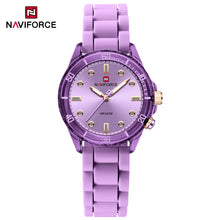 Cargar imagen en el visor de la galería, Naviforce Silicona Análogo Dama NF7115