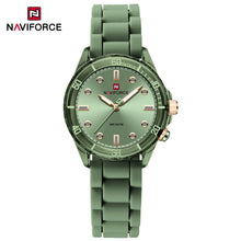 Cargar imagen en el visor de la galería, Naviforce Silicona Análogo Dama NF7115