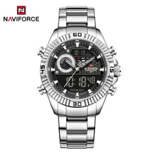 Cargar imagen en el visor de la galería, Naviforce Acero Doble Hora Ref NF9262S