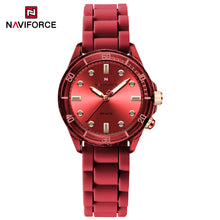 Cargar imagen en el visor de la galería, Naviforce Silicona Análogo Dama NF7115