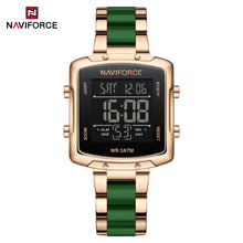 Cargar imagen en el visor de la galería, Naviforce Acero Digital Dama Ref NF5057