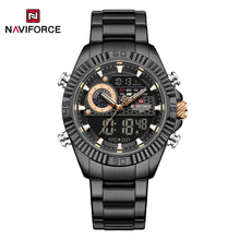 Cargar imagen en el visor de la galería, Naviforce Acero Doble Hora Ref NF9262S