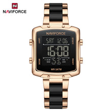 Cargar imagen en el visor de la galería, Naviforce Acero Digital Dama Ref NF5057