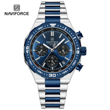 Cargar imagen en el visor de la galería, Naviforce Acero Cronógrafo Ref NF8049