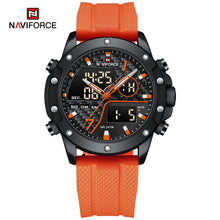 Cargar imagen en el visor de la galería, Naviforce Goma Doble Hora Ref NF9221T