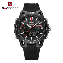 Cargar imagen en el visor de la galería, Naviforce Goma Doble Hora Ref NF7135