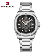 Cargar imagen en el visor de la galería, Naviforce Acero Calendario Ref NF9240