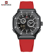 Cargar imagen en el visor de la galería, Naviforce Acero Doble Hora Ref NF9216T
