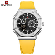 Cargar imagen en el visor de la galería, Naviforce Acero Doble Hora Ref NF9216T
