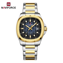 Cargar imagen en el visor de la galería, Naviforce Acero Calendario Ref NF9240