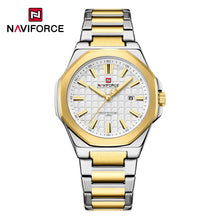 Cargar imagen en el visor de la galería, Naviforce Acero Calendario Ref NF9258