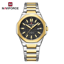 Cargar imagen en el visor de la galería, Naviforce Acero Calendario Ref NF9258