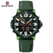 Cargar imagen en el visor de la galería, Naviforce Goma Doble Hora Ref NF7130