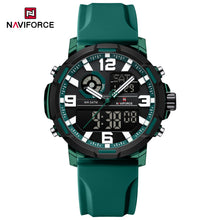 Cargar imagen en el visor de la galería, Naviforce Goma Doble Hora Ref NF7130