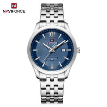 Cargar imagen en el visor de la galería, Naviforce Acero Calendario Ref NF9255