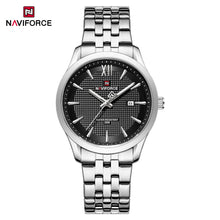 Cargar imagen en el visor de la galería, Naviforce Acero Calendario Ref NF9255