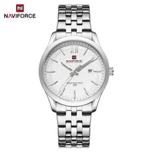 Cargar imagen en el visor de la galería, Naviforce Acero Calendario Ref NF9255