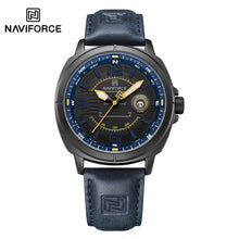 Cargar imagen en el visor de la galería, Naviforce Cuero Calendario Ref NF8078