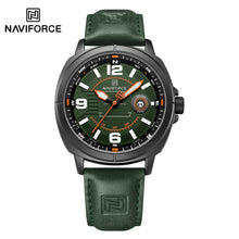 Cargar imagen en el visor de la galería, Naviforce Cuero Calendario Ref NF8078