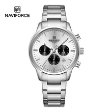 Cargar imagen en el visor de la galería, Naviforce Acero Cronógrafo Ref NF8076