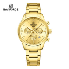 Cargar imagen en el visor de la galería, Naviforce Acero Cronógrafo Ref NF8076