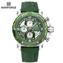 Cargar imagen en el visor de la galería, Naviforce Goma Cronógrafo Ref NF7123