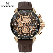 Cargar imagen en el visor de la galería, Naviforce Goma Cronógrafo Ref NF7123