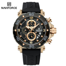 Cargar imagen en el visor de la galería, Naviforce Goma Cronógrafo Ref NF7123