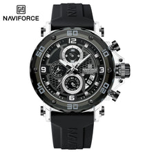 Cargar imagen en el visor de la galería, Naviforce Goma Cronógrafo Ref NF7123