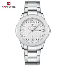 Cargar imagen en el visor de la galería, Naviforce Acero Calendario Ref NF9244