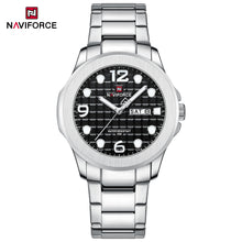 Cargar imagen en el visor de la galería, Naviforce Acero Calendario Ref NF9244