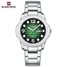 Cargar imagen en el visor de la galería, Naviforce Acero Calendario Ref NF9244