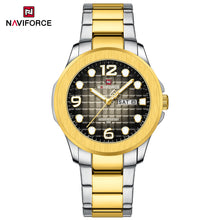 Cargar imagen en el visor de la galería, Naviforce Acero Calendario Ref NF9244